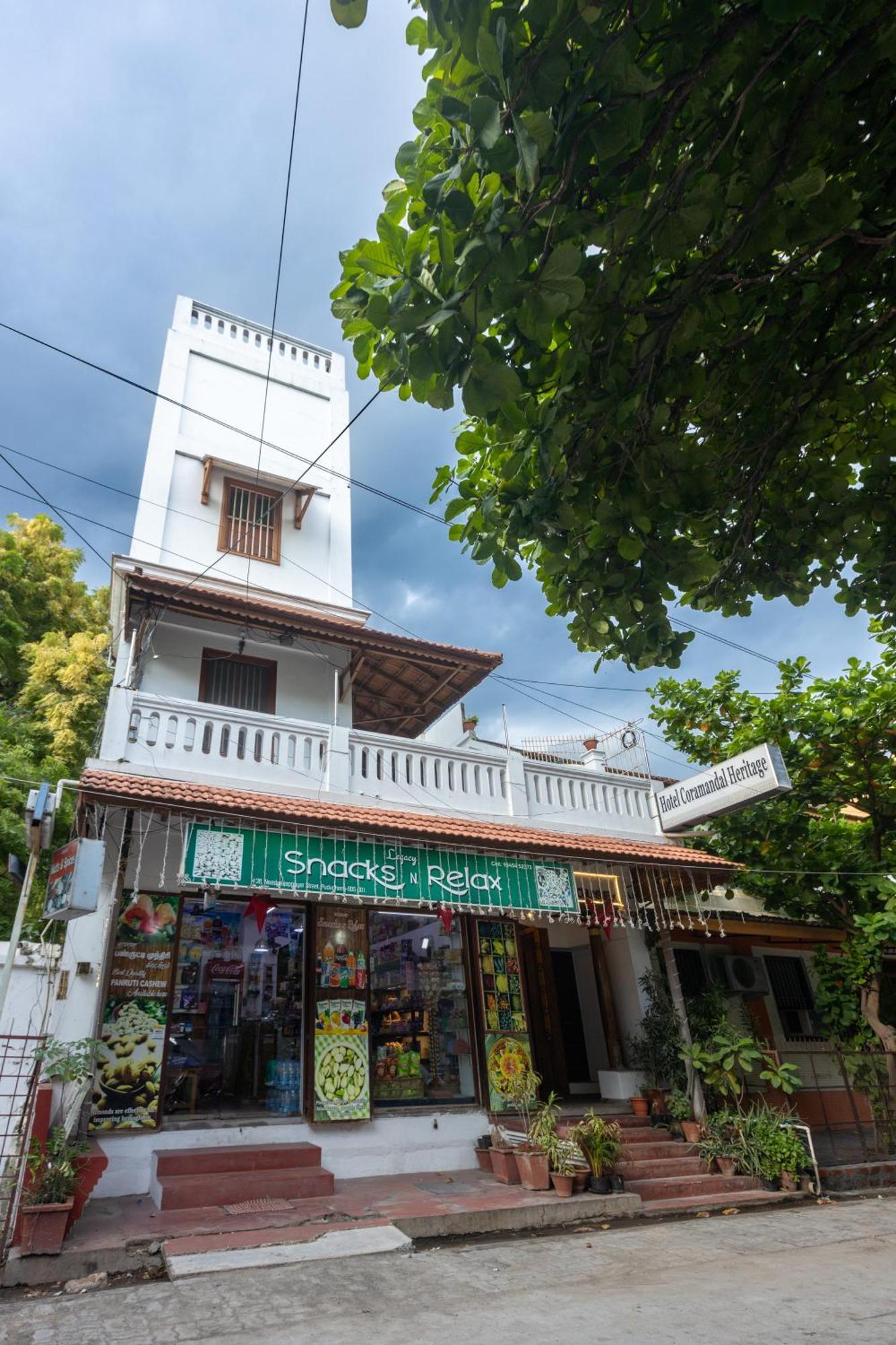 Coramandal Heritage Pondichéry Extérieur photo