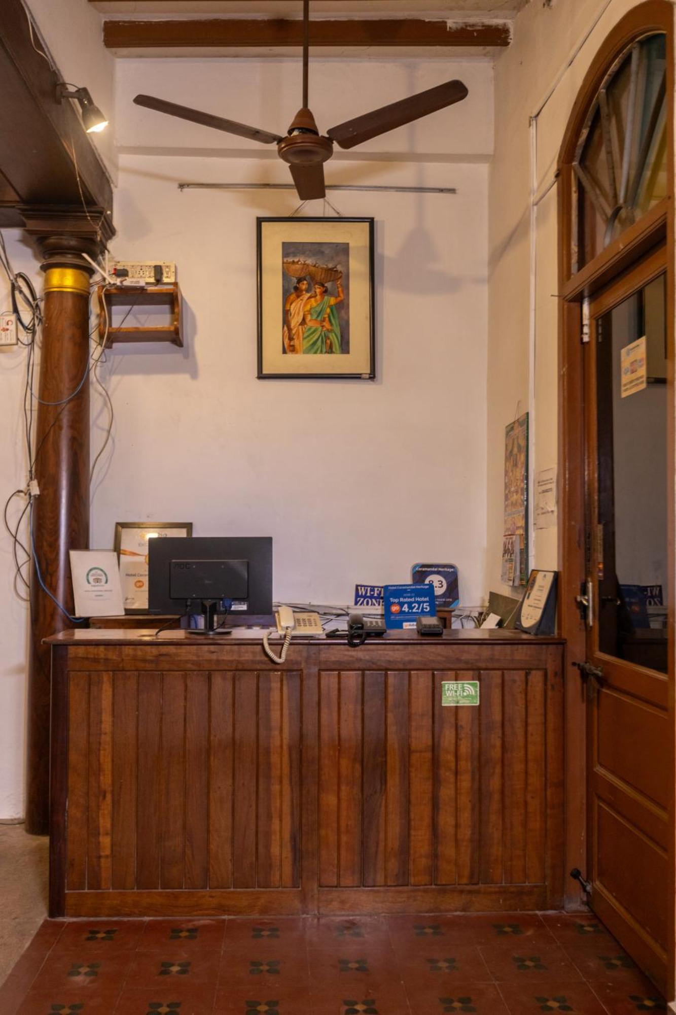 Coramandal Heritage Pondichéry Extérieur photo
